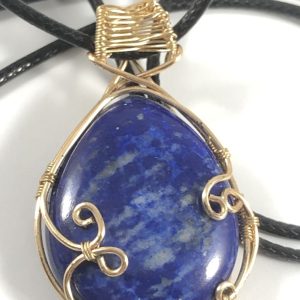 Lapis Lazuli arabesque